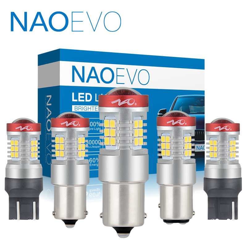 NAOEVO P21W PY21W T20 LED 7443 For LADA DRL Light P21/5W Auto BAY15D BA15S W21/5W 1300LM 1156 LED W21W 7440 1157 Dimension Lamp, As pic
NAOEVO P21W PY21W T20 LED 7443 For LADA DRL Light P21/5W Auto BAY15D BA15S W21/5W 1300LM 1156 LED W21W 7440 1157 Dimension Lamp, As pic
