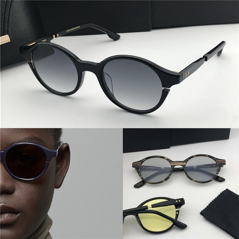 New sunglasses men design vintage sunglasses SIG fshion style round frame UV 400 lens with case, White;black
New sunglasses men design vintage sunglasses SIG fshion style round frame UV 400 lens with case, White;black