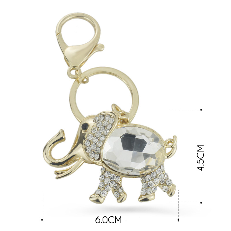 Fashion-t Big Crystal HandBag Pendant Keyring Keychain Purse Bag Buckle For Car key chains holder Fashion Jewelry K219