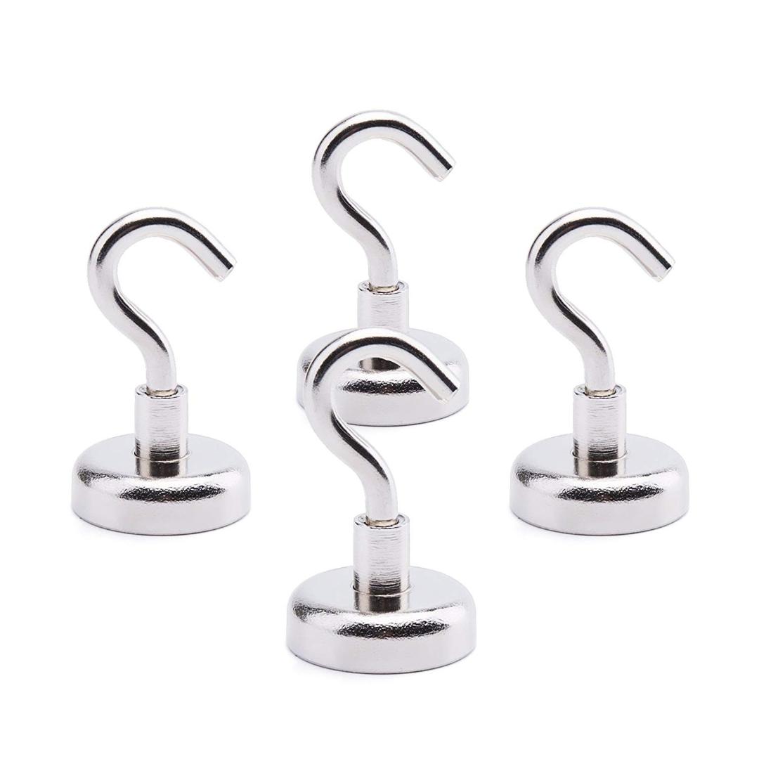 4PCS Magnetic Hooks Power Hook Magnet Holder Super Heavy Stainless Steel Earth Suction For Cup Key Duty Magnetic Hooks
4PCS Magnetic Hooks Power Hook Magnet Holder Super Heavy Stainless Steel Earth Suction For Cup Key Duty Magnetic Hooks