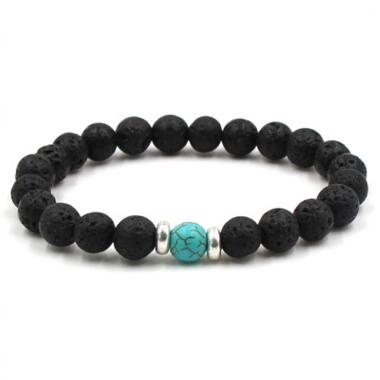 New Natural Black Lava Stone Beads Elastic Bracelet Bracelet Volcanic Rock Beaded Hand Strings 10 Colors
New Natural Black Lava Stone Beads Elastic Bracelet Bracelet Volcanic Rock Beaded Hand Strings 10 Colors