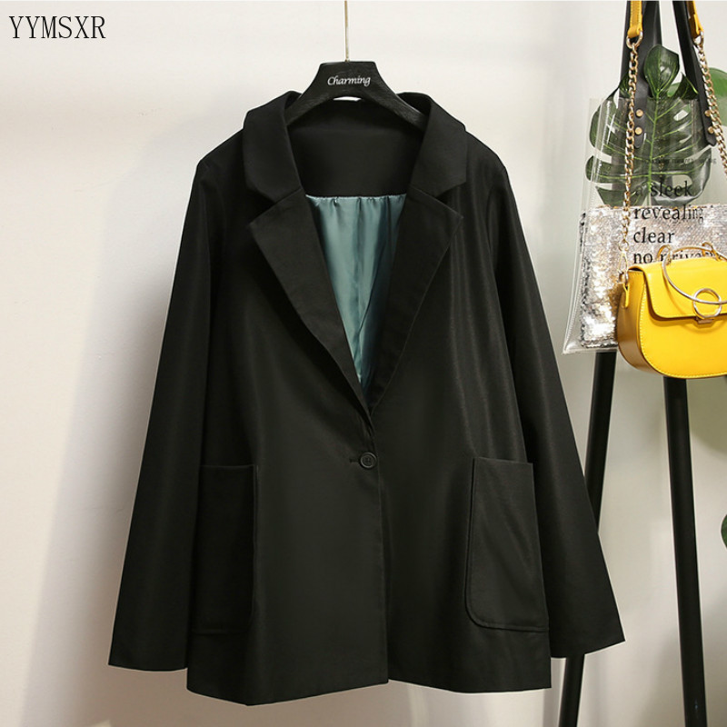 Plus size ladies jacket small suit 2020 Korean version of the new casual elegant ladies blazer Fashionable black jacket coat
Plus size ladies jacket small suit 2020 Korean version of the new casual elegant ladies blazer Fashionable black jacket coat