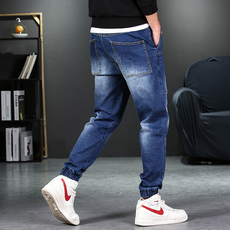 Men's jeans pants, Black