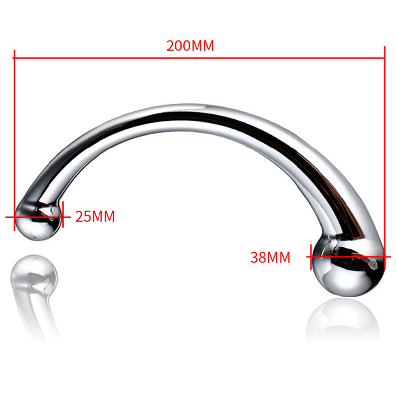 Adult Massager Clitoris Stimulator Stainless Steel G Spot Anal Plug Metal Anal Dildo Butt Plug Sex Toys For Woman Men