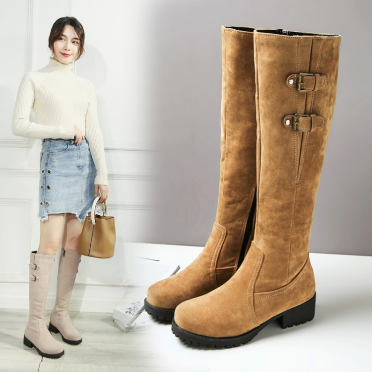 size 33 to 43 44 lena vivi women tall knee high boots thick fur winter boots beige chunk heels designer boots sexy booties, Black
size 33 to 43 44 lena vivi women tall knee high boots thick fur winter boots beige chunk heels designer boots sexy booties, Black