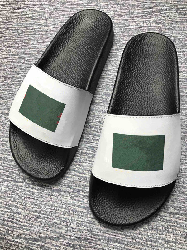 2021 Big size 35-46 strawberry red Black Rubber Slide Slippers Green Red White Stripe Fashion Design Men Women, 01
2021 Big size 35-46 strawberry red Black Rubber Slide Slippers Green Red White Stripe Fashion Design Men Women, 01
