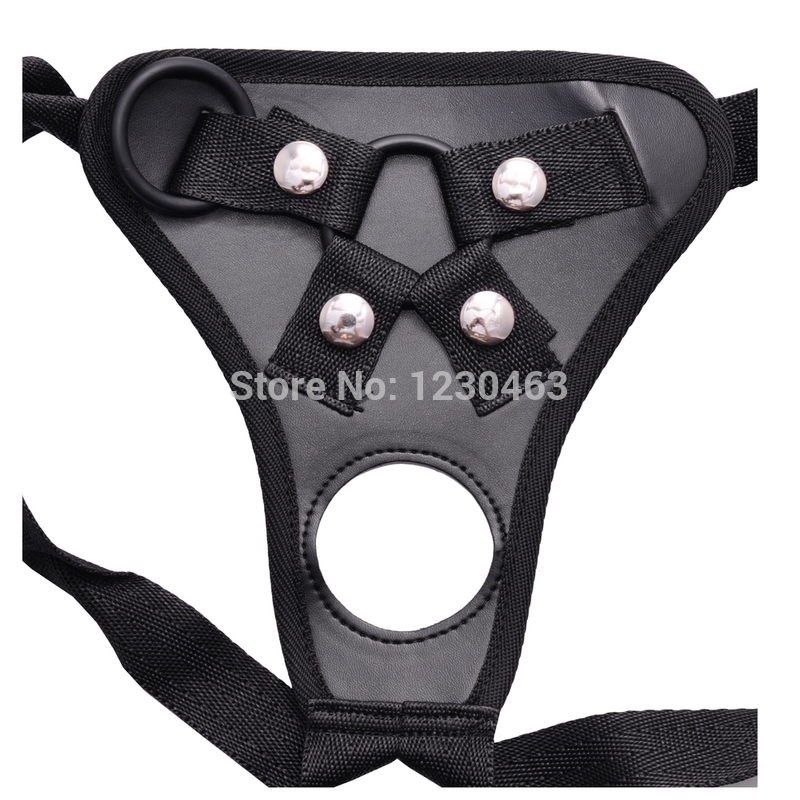 Strapon Realistic Dildo Pants Harness for Men Pants Strap Ons Double Dildos with Rings Harness Belt Erotic Costumes Sex Toys Y201118