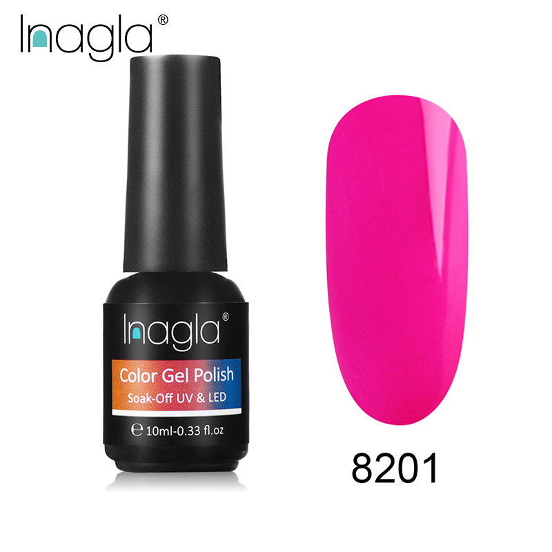 Inagla 10ml Fluorescent & Macaron Gel Polish 32 Pure Colors Soak Off UV LED Gel Manicure Varnish Base Top Coat, 4906
Inagla 10ml Fluorescent & Macaron Gel Polish 32 Pure Colors Soak Off UV LED Gel Manicure Varnish Base Top Coat, 4906