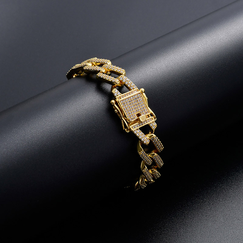 Link, Chain Hip Hop Micro Paved Cubic Zirconia Bling Iced Out Square Miami Cuban Bracelets For Men Rapper Jewelry Drop
Link, Chain Hip Hop Micro Paved Cubic Zirconia Bling Iced Out Square Miami Cuban Bracelets For Men Rapper Jewelry Drop