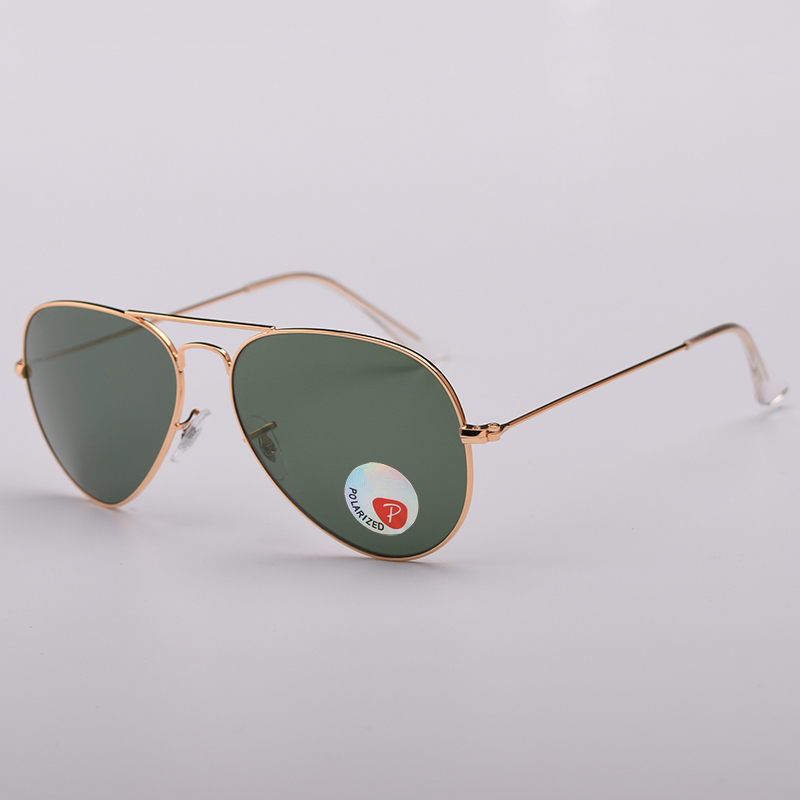 Top Quality Pilot Glass Lenses Polarized Sunglasses Men Women Metal Frame Quality Male Sun Glasses Lentes De Sol Mujer, White;black
Top Quality Pilot Glass Lenses Polarized Sunglasses Men Women Metal Frame Quality Male Sun Glasses Lentes De Sol Mujer, White;black