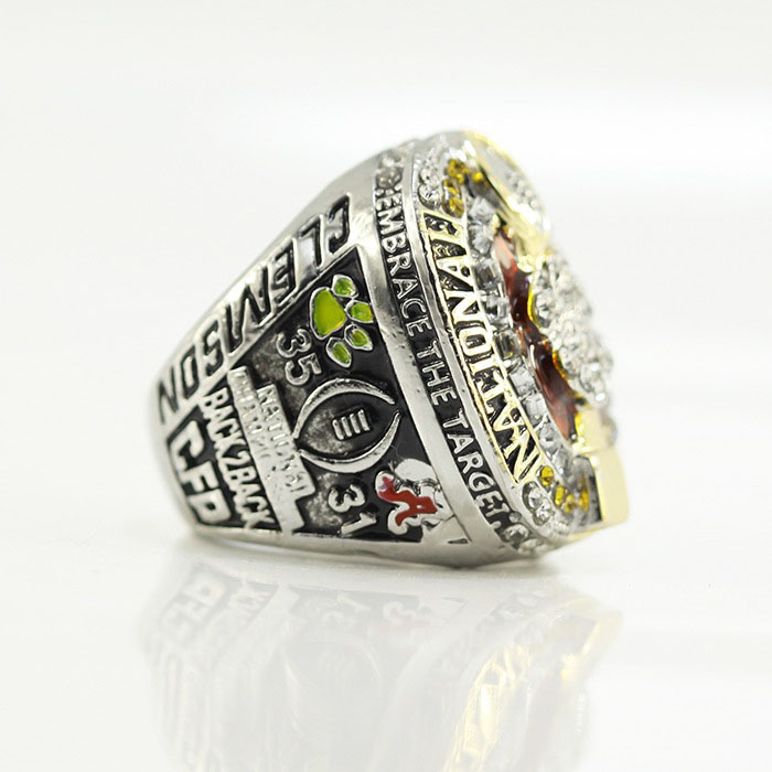 Personal collection 2016 Clemson tiger Football Championship Ring with Collector's Display Case
Personal collection 2016 Clemson tiger Football Championship Ring with Collector's Display Case