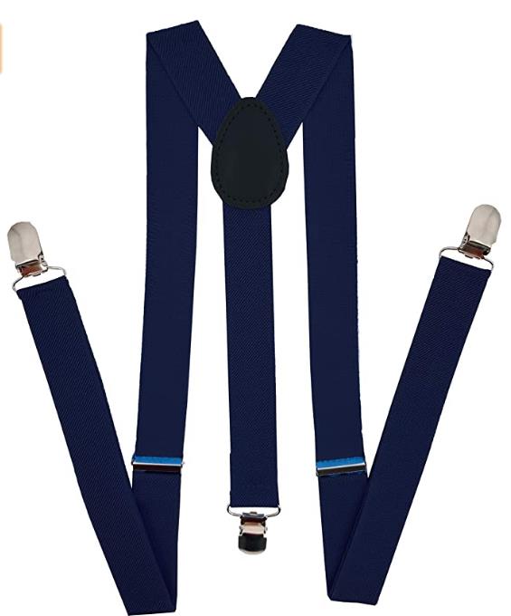 Child Kids Suspenders Bowtie Set Adjustable Elastic Suspender Set for Boys Girls Classic Accessory Age 1 to 10 Year