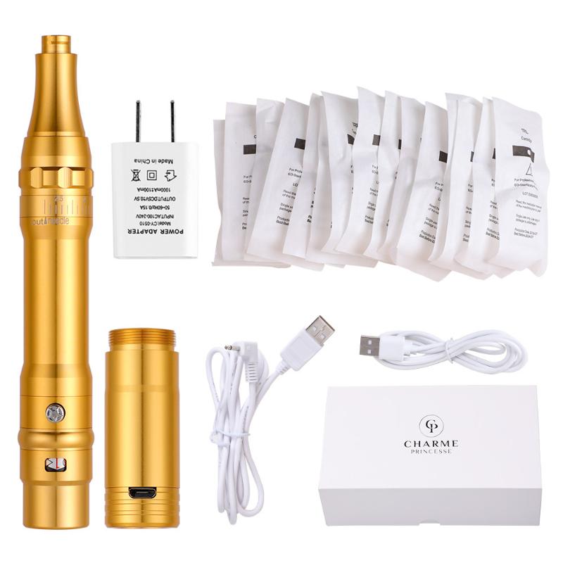Charme Princesse Wireless Permanent Makeup Machine 15pcs Needles Cartridges 5w Motor for Miroblading Shading Eyeliner Lip EM403
Charme Princesse Wireless Permanent Makeup Machine 15pcs Needles Cartridges 5w Motor for Miroblading Shading Eyeliner Lip EM403