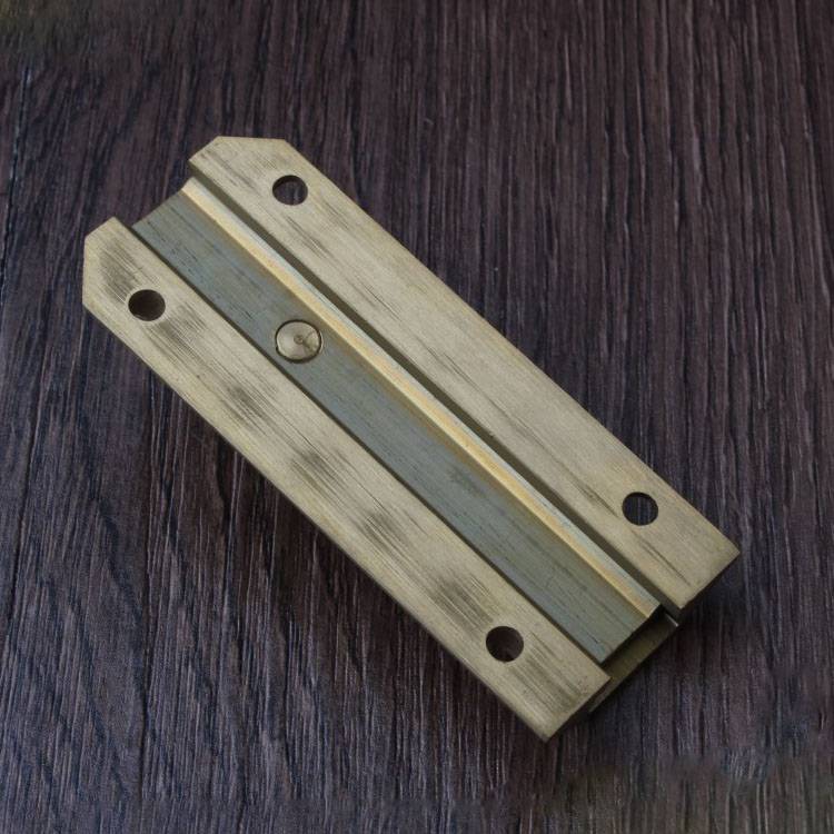 3/4/5inch Antique Brass Bolt Furniture Latch Wood Door Lock Hotel Window Safety Buckle Office Household Hardware Part