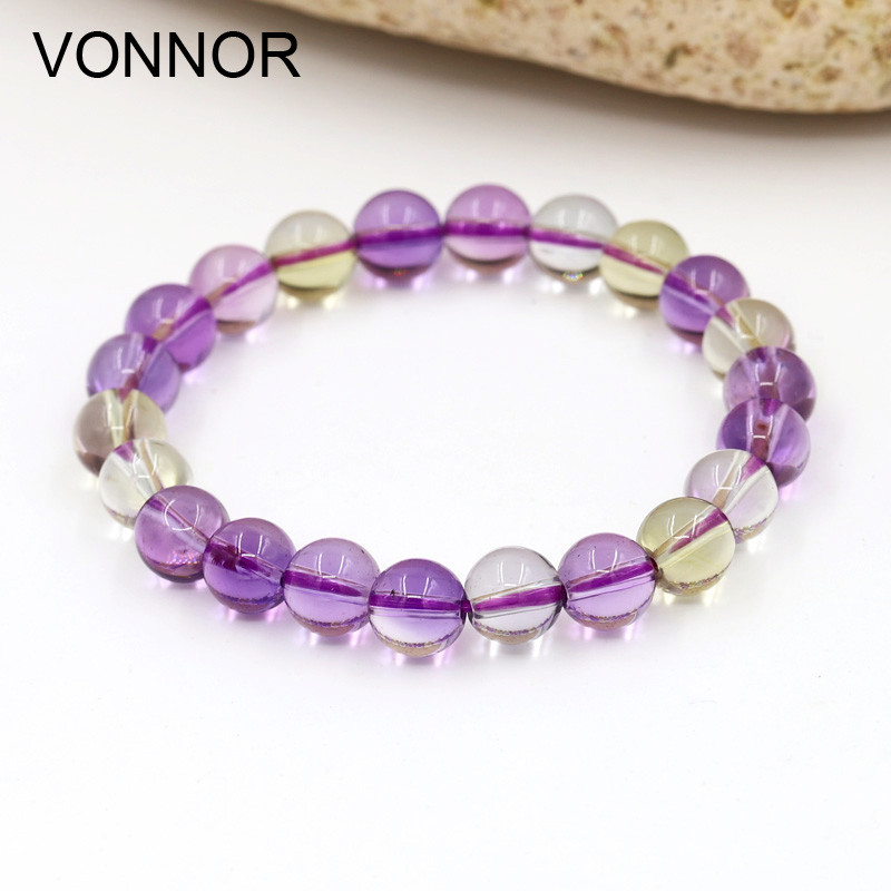 High-grade Crystal Bracelet Men and Women Beaded Jewelry Natural Crystal Bracelets