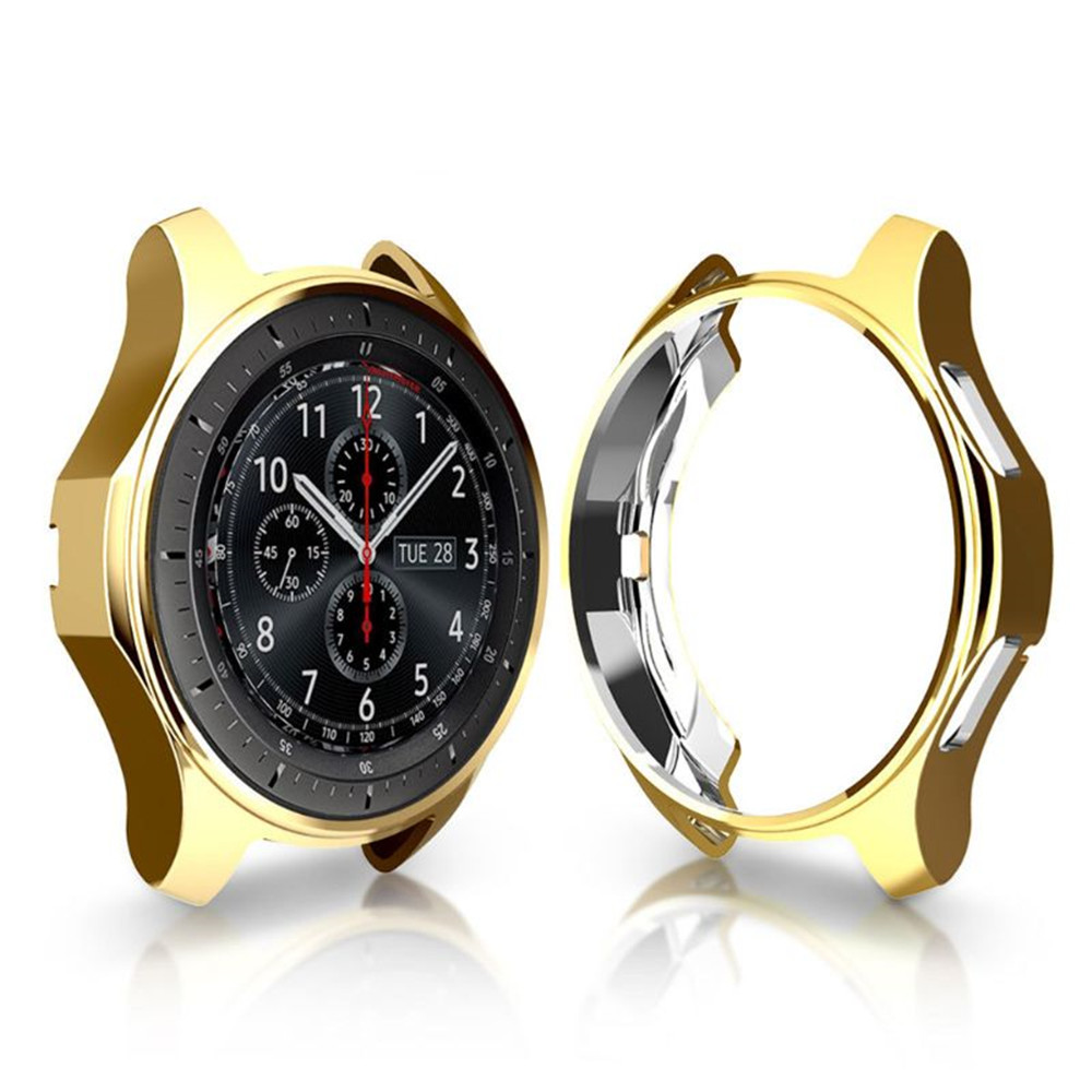 360 Degree TPU Protector Case Cover For Samsung Galaxy Watch 42MM SM-R810 46MM Gear S3 Frontier Soft Protective Shell free shipping
