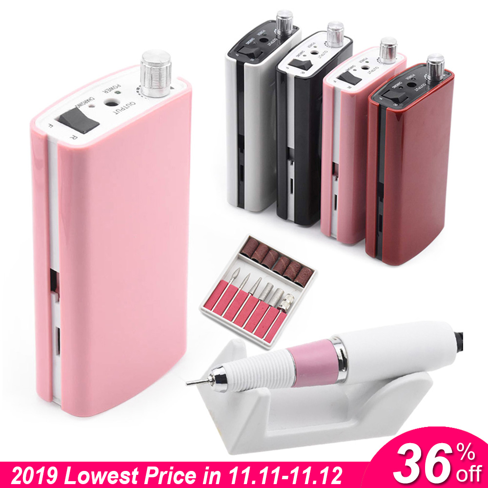 Portable Rechargeable Nail Drill Machine 18W 30000RPM Manicure Machine Electric Nail File Art Tools Set for Drill bits
Portable Rechargeable Nail Drill Machine 18W 30000RPM Manicure Machine Electric Nail File Art Tools Set for Drill bits