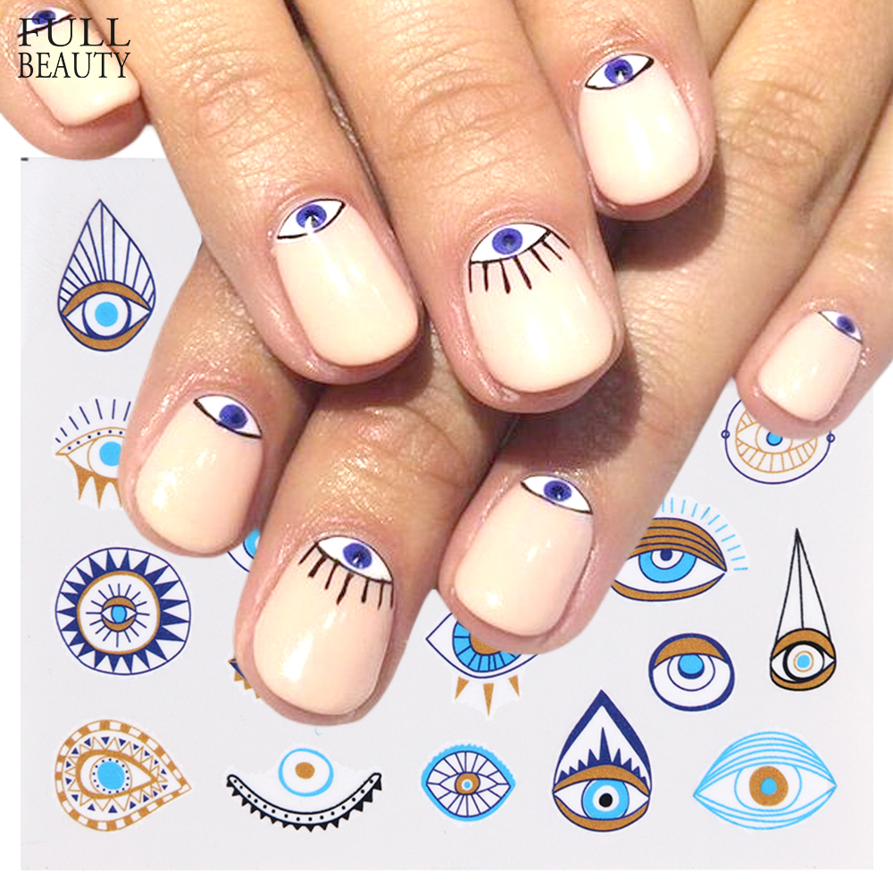 Eye Series Water Transfer Slider for Nail Art Decorations Charming Sticker Nail Manicure Tattoos Foil Decals CHSTZ818-823, Black
Eye Series Water Transfer Slider for Nail Art Decorations Charming Sticker Nail Manicure Tattoos Foil Decals CHSTZ818-823, Black