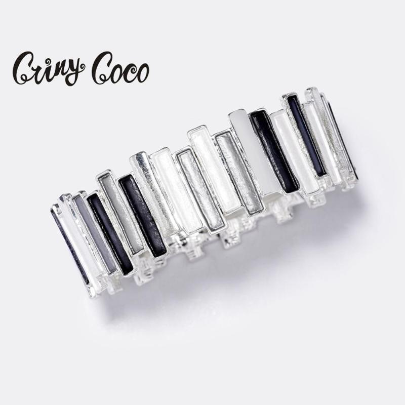Cring Coco 2020 Jewelry Rectangular Geometry Shape Bracelets for Women Fashion Enamel Alloy Adjustable Bracelet Bangle Best Gift
Cring Coco 2020 Jewelry Rectangular Geometry Shape Bracelets for Women Fashion Enamel Alloy Adjustable Bracelet Bangle Best Gift