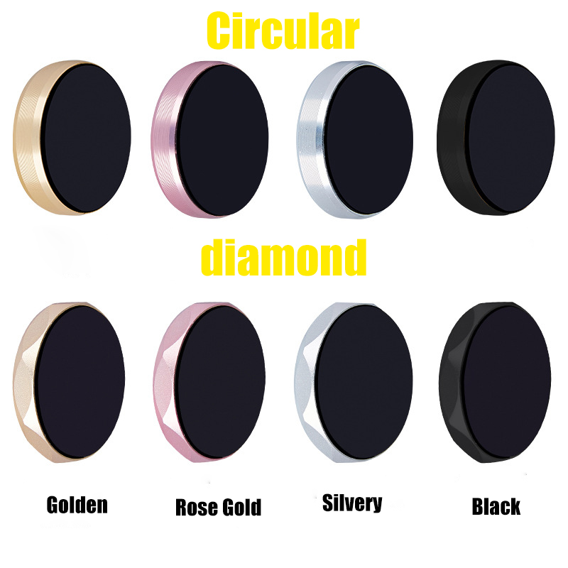 Universal Mini Air Vent Magnetic Mount Mobile Phone Holder Magnet Handfree Car Metal Stand Holders for Samsung