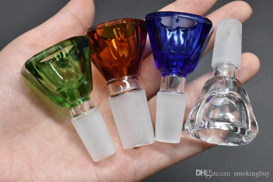 Thick heady 3D sharp 18mm 14mm male Glass Bowl Diamond Shape Glass smoking tobacco Bowls for water smoking tobacco oil rig bongs pipe
Thick heady 3D sharp 18mm 14mm male Glass Bowl Diamond Shape Glass smoking tobacco Bowls for water smoking tobacco oil rig bongs pipe