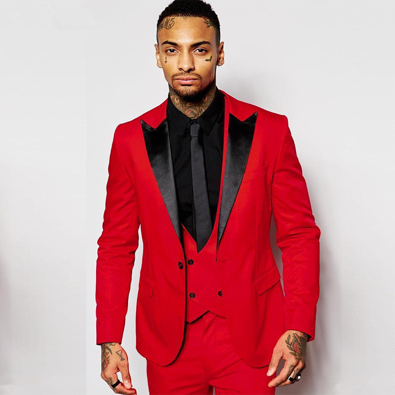 Red Fashion Men Suit Slim Custom Fit Groom Tuxedos Fashion Groom Business Wedding Red Suit Blazer 3 Pieces(Jacket+Vest+Pants, Beige
Red Fashion Men Suit Slim Custom Fit Groom Tuxedos Fashion Groom Business Wedding Red Suit Blazer 3 Pieces(Jacket+Vest+Pants, Beige