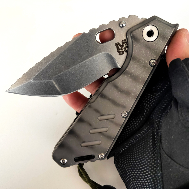 Limited Customization Version MSC SMF XL #19 Tanto Folding Knife Titanium Handle S35VN Nightmare Knives Outdoor Hunting Tactical Knifes Pock
Limited Customization Version MSC SMF XL #19 Tanto Folding Knife Titanium Handle S35VN Nightmare Knives Outdoor Hunting Tactical Knifes Pock