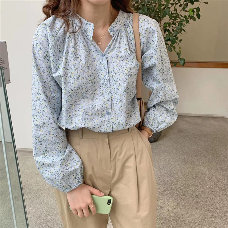 Alien Kitty Light-Blue Fresh Gentle All Match Women 2020 Full Sleeves Cute Shirts Chic Florals Slim Streetwear Sweet Blouses, Photo color
Alien Kitty Light-Blue Fresh Gentle All Match Women 2020 Full Sleeves Cute Shirts Chic Florals Slim Streetwear Sweet Blouses, Photo color