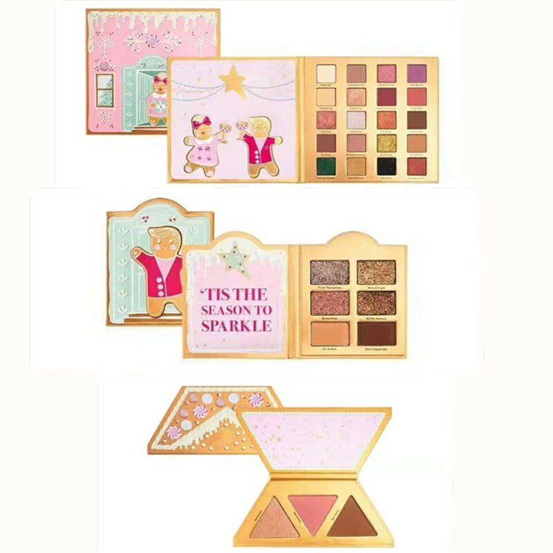 Top Too Face Christmas Cookie House Party 3 colors blush palette 6 colors / 20colors eyeshadow shimmer and matte palettes free shiping
Top Too Face Christmas Cookie House Party 3 colors blush palette 6 colors / 20colors eyeshadow shimmer and matte palettes free shiping