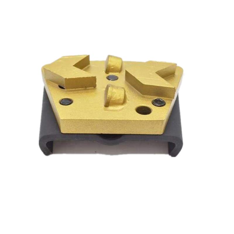 PCD47 Two Half PCD HTC EZ Change Blank with Screws Trapezoid PCD Grinding Disc with Two Arrow Segments M6 Thread Holes 12PCS
PCD47 Two Half PCD HTC EZ Change Blank with Screws Trapezoid PCD Grinding Disc with Two Arrow Segments M6 Thread Holes 12PCS