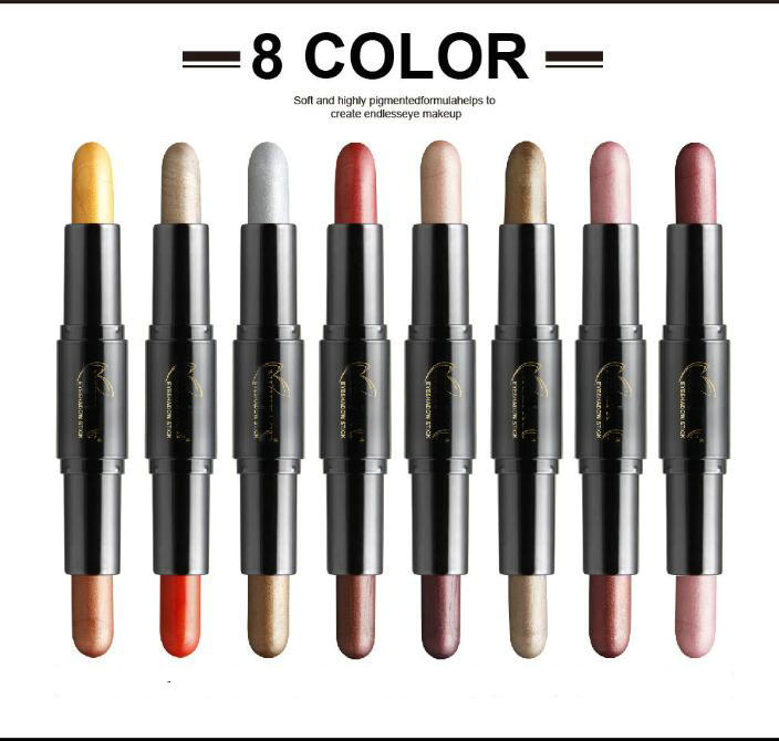 Eyeshadow Stick Double Head Long lasting and Waterproof Eye shadow Wand Eye Makeup Pencil Makeup Tools, Chocolate
Eyeshadow Stick Double Head Long lasting and Waterproof Eye shadow Wand Eye Makeup Pencil Makeup Tools, Chocolate
