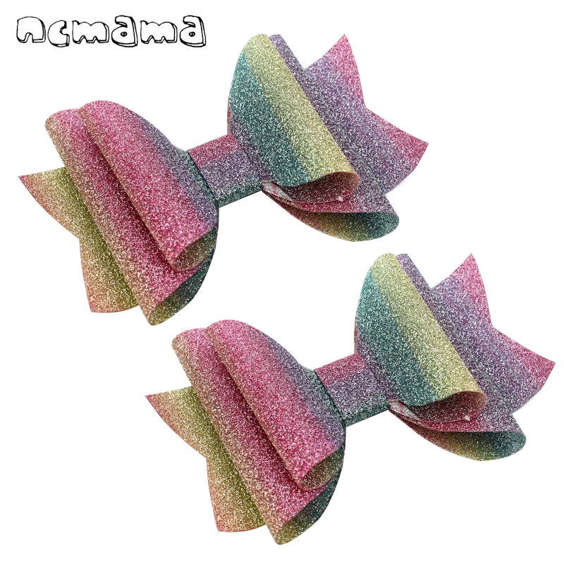 2020 Rainbow Color Glitter Hair Clips for Girls Layered Bow Hair Barrettes for Kids Headwear Hairpin Fashion Accessories
2020 Rainbow Color Glitter Hair Clips for Girls Layered Bow Hair Barrettes for Kids Headwear Hairpin Fashion Accessories
