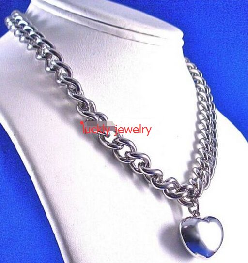 Stianless steel silver love heart pendant necklace Chain 8mm 20 inch sweet love FOR Women Girls jewelry
Stianless steel silver love heart pendant necklace Chain 8mm 20 inch sweet love FOR Women Girls jewelry