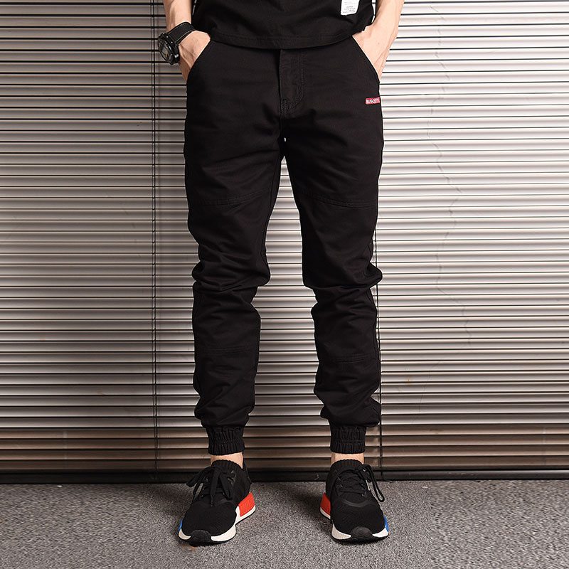 Fashion Streetwear Men Jeans Loose Fit Slack Bottom Casual Harem Trousers Cargo Pants Men Japanese Style Hip Hop Joggers Pants, Black
Fashion Streetwear Men Jeans Loose Fit Slack Bottom Casual Harem Trousers Cargo Pants Men Japanese Style Hip Hop Joggers Pants, Black