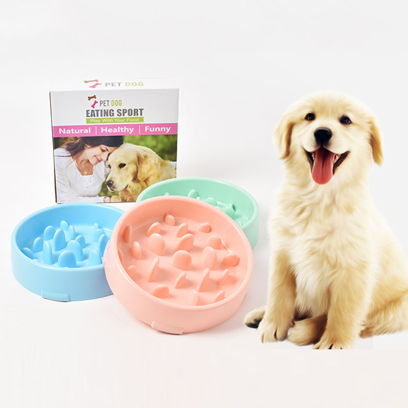 Pet Dog Feeding Food Bowls Puppy Eat Slow Food Bowl Anti Slip Dogs Plastic Bowls Durable Anti Choke Large Capacity Bowl VT1538
Pet Dog Feeding Food Bowls Puppy Eat Slow Food Bowl Anti Slip Dogs Plastic Bowls Durable Anti Choke Large Capacity Bowl VT1538