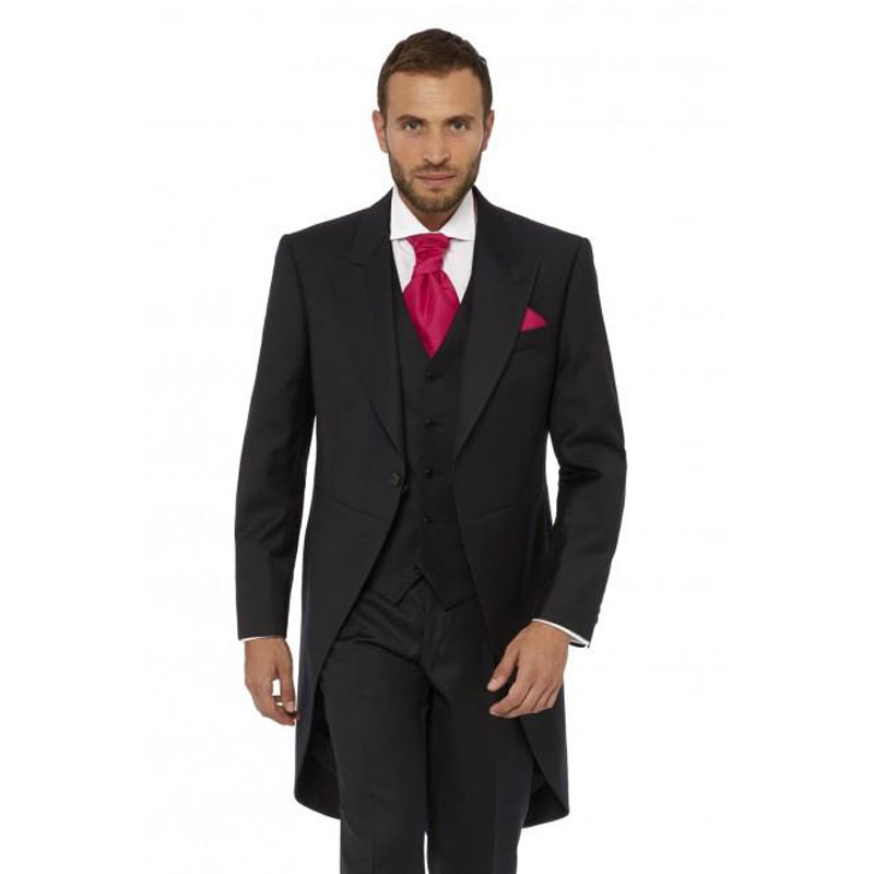 Black Long Jacket Men Suits for Wedding Tailcoat Groom Tuxedos 3Piece Peaked Lapel Latest Coat Pant Designs Terno Masculino trajes de hombre, Same as image
Black Long Jacket Men Suits for Wedding Tailcoat Groom Tuxedos 3Piece Peaked Lapel Latest Coat Pant Designs Terno Masculino trajes de hombre, Same as image