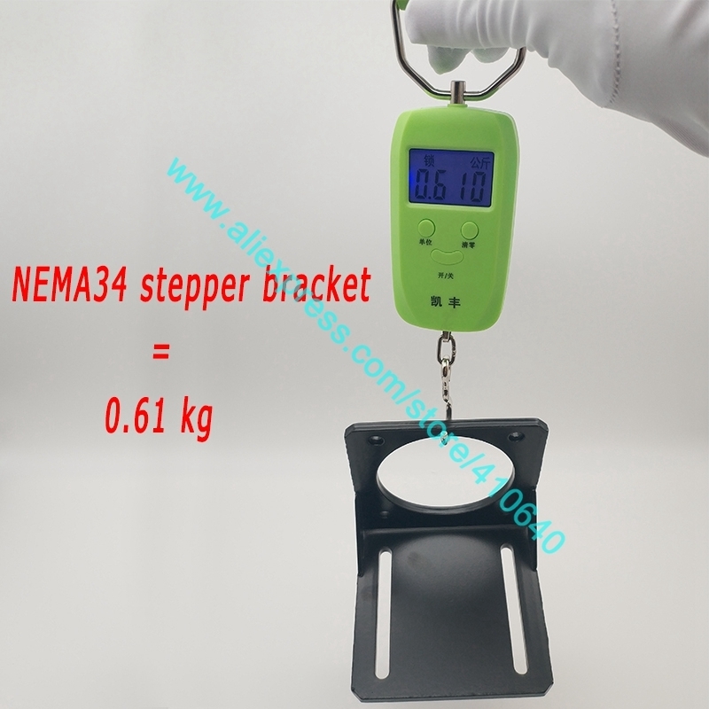 Durable Bracket for NEMA 34 Stepper Motor Screw for free Universal Application Bracket for 85 or 86 mm Frame Stepper THICKER ONE
Durable Bracket for NEMA 34 Stepper Motor Screw for free Universal Application Bracket for 85 or 86 mm Frame Stepper THICKER ONE