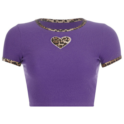 Womens Fashion Designer T-shirts Girls Leopard Print Cropped T-shirt Girls Hot Selling Skinny T-shirt Sexy Fashion Summer Tops Tees 2020 New, Red
Womens Fashion Designer T-shirts Girls Leopard Print Cropped T-shirt Girls Hot Selling Skinny T-shirt Sexy Fashion Summer Tops Tees 2020 New, Red