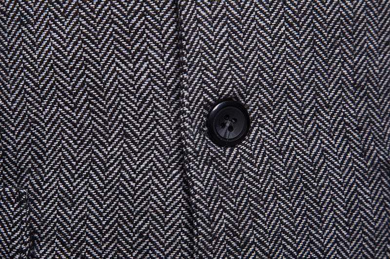 Fashion Suit Formal Dress Vest Colete Masculino Herringbone Gilet Fitness Sleeveless Jacket Wedding Waistcoat Men XXL 220702