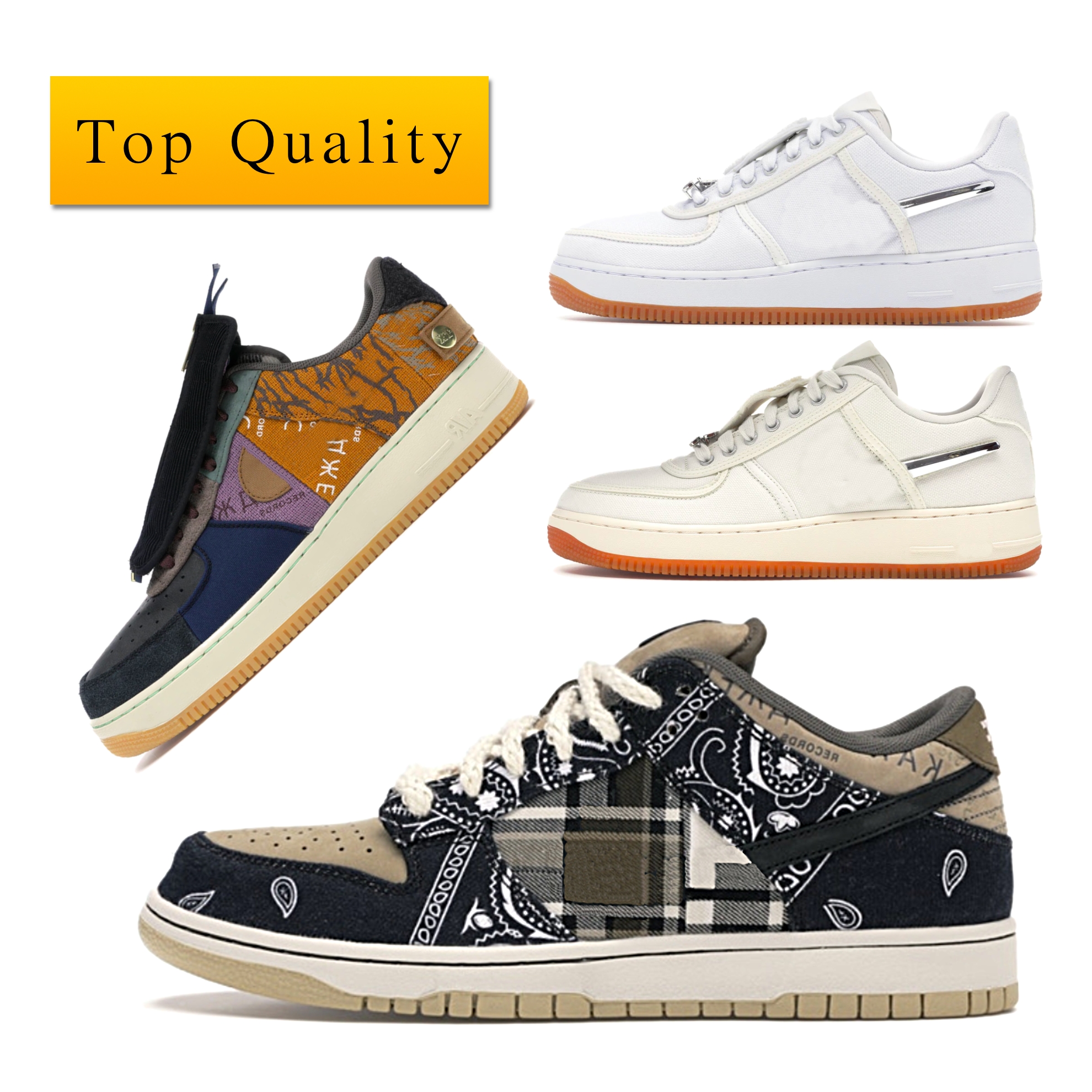 Top Quality SB Dunk Man Shoes Cactus Jack Low Women Sneaker Regular Box StrangeLove Skateboards Special Box US5.5-12 CN2405-900
Top Quality SB Dunk Man Shoes Cactus Jack Low Women Sneaker Regular Box StrangeLove Skateboards Special Box US5.5-12 CN2405-900