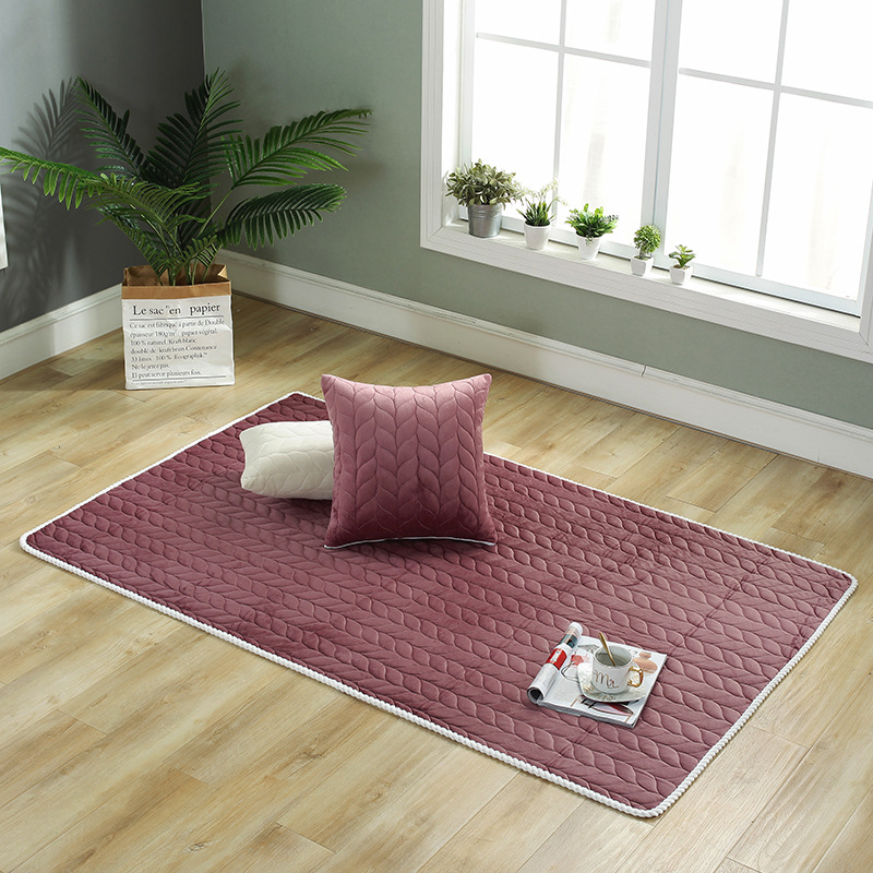 Children crawling rug summer sleeping mat Explosion style home carpet solid color mat living room plush soft non-slip carpet, Gray
Children crawling rug summer sleeping mat Explosion style home carpet solid color mat living room plush soft non-slip carpet, Gray