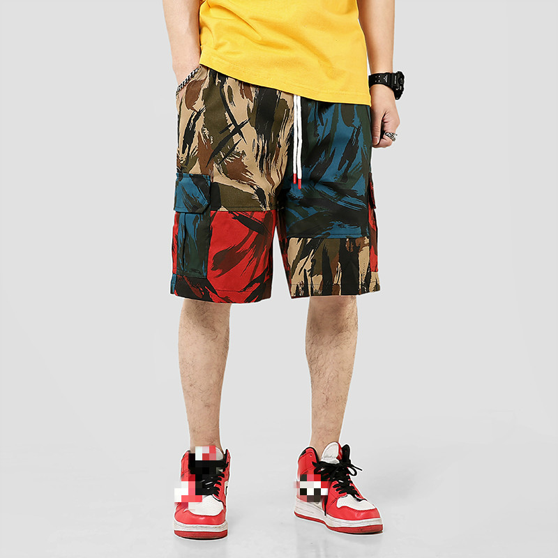 Januarysnow Summer Camouflage Casual Shorts Men Cotton Streetwear Knee Length Mens Cargo Shorts Side-pocket Camo Bermuda Men's Shorts, Multi
Januarysnow Summer Camouflage Casual Shorts Men Cotton Streetwear Knee Length Mens Cargo Shorts Side-pocket Camo Bermuda Men's Shorts, Multi
