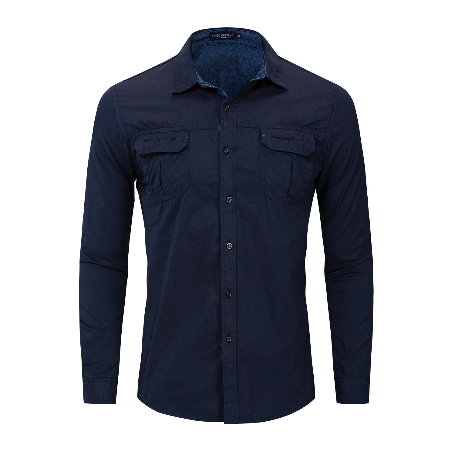 New Fashion Plus Size Mens Shirt Long Sleeve Shirt Lapel Pocket Shirts Men Cotton Outdoor Tshirts Euro Size -3XL, Dark blue
New Fashion Plus Size Mens Shirt Long Sleeve Shirt Lapel Pocket Shirts Men Cotton Outdoor Tshirts Euro Size -3XL, Dark blue