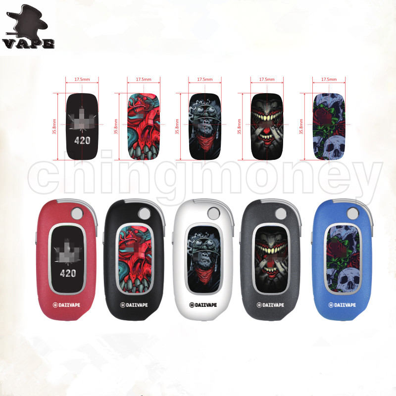 NEW Dazzvape U Key Battery Limited Edition 400mAh Preheat Variable Voltage Flip Box Mod for 510 Thick Smart Carts DHL free
NEW Dazzvape U Key Battery Limited Edition 400mAh Preheat Variable Voltage Flip Box Mod for 510 Thick Smart Carts DHL free