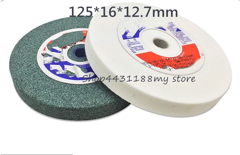 125*16*12.7mm Green Corundum+Cloth wheel+Nylon fiber Polishing Wheel Grinding Machine Polishing Wheel Abrasive Tools
125*16*12.7mm Green Corundum+Cloth wheel+Nylon fiber Polishing Wheel Grinding Machine Polishing Wheel Abrasive Tools