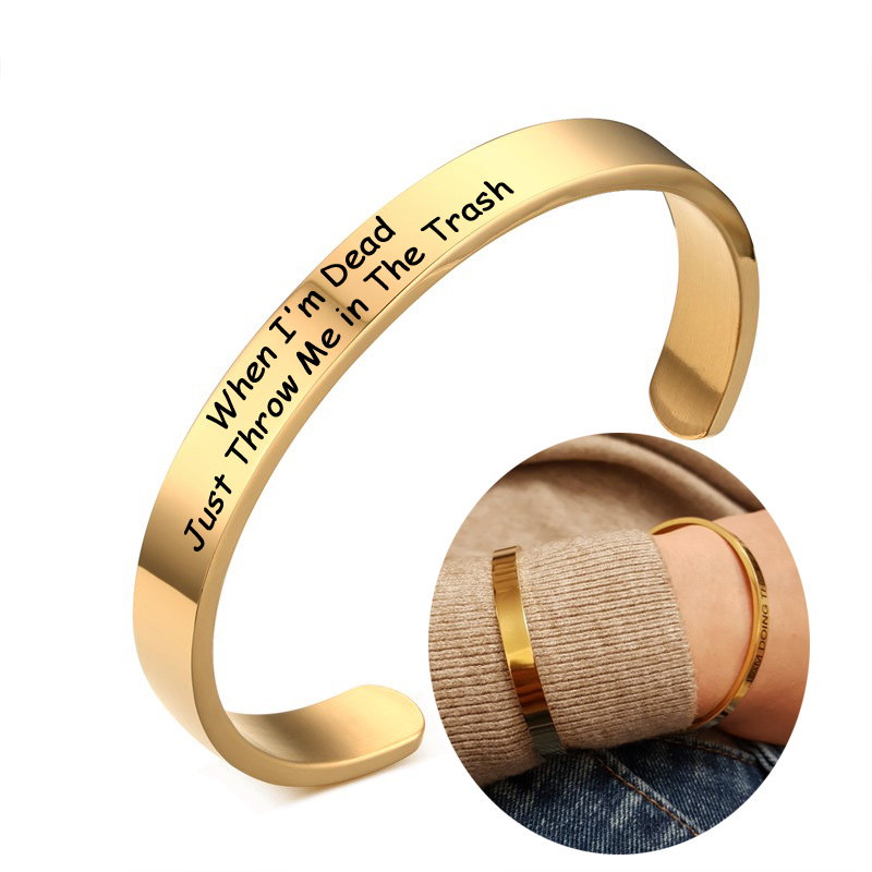 Engraved Name Personalized Couple Cuff Bracelets for Men Women Bangle Stainless Steel Classic Lover DIY Jewelry
Engraved Name Personalized Couple Cuff Bracelets for Men Women Bangle Stainless Steel Classic Lover DIY Jewelry
