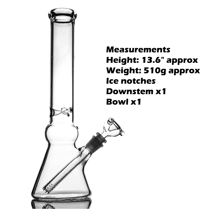 Classical GLASS BONG with beaker base and ice catcher 13.5 inches Water bongs for smoking pipe
Classical GLASS BONG with beaker base and ice catcher 13.5 inches Water bongs for smoking pipe