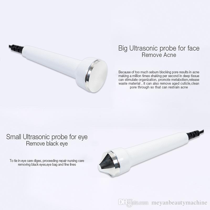 EMS Ultrasonic Women Skin Care Whitening Freckle Removal High Frequency Lifting Skin Anti Aging Beauty Massage Facial Machine