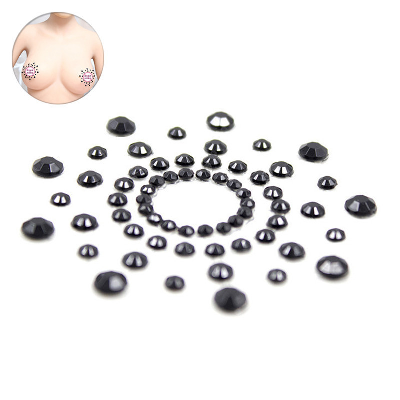 Nipple Cover 8.5*8.5 CM Sexy Lingerie Pasties Bras Accessories Padding Christmas Adhesive C18122601