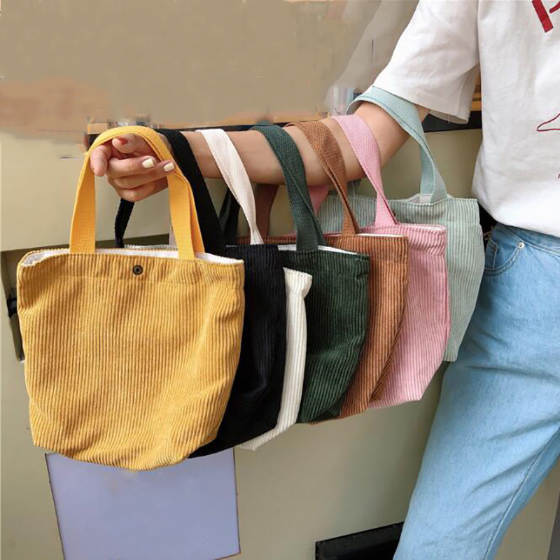 2020 Fashion Hand-Held Mini Corduroy Bag Solid Color Shopping Handbags Ladies Vintage Tote Casual Shoulder Bucket Bag 8 Color, White
2020 Fashion Hand-Held Mini Corduroy Bag Solid Color Shopping Handbags Ladies Vintage Tote Casual Shoulder Bucket Bag 8 Color, White